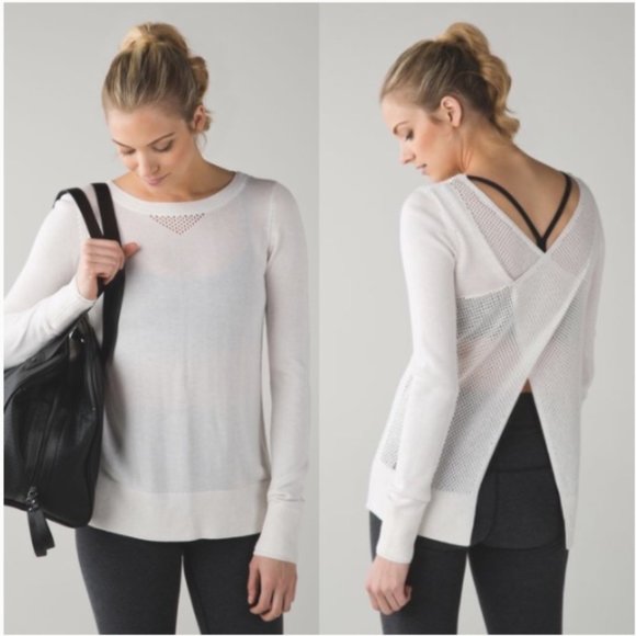 lululemon athletica Sweaters - Lululemon Sunset Savasana Pullover II Sweater Open